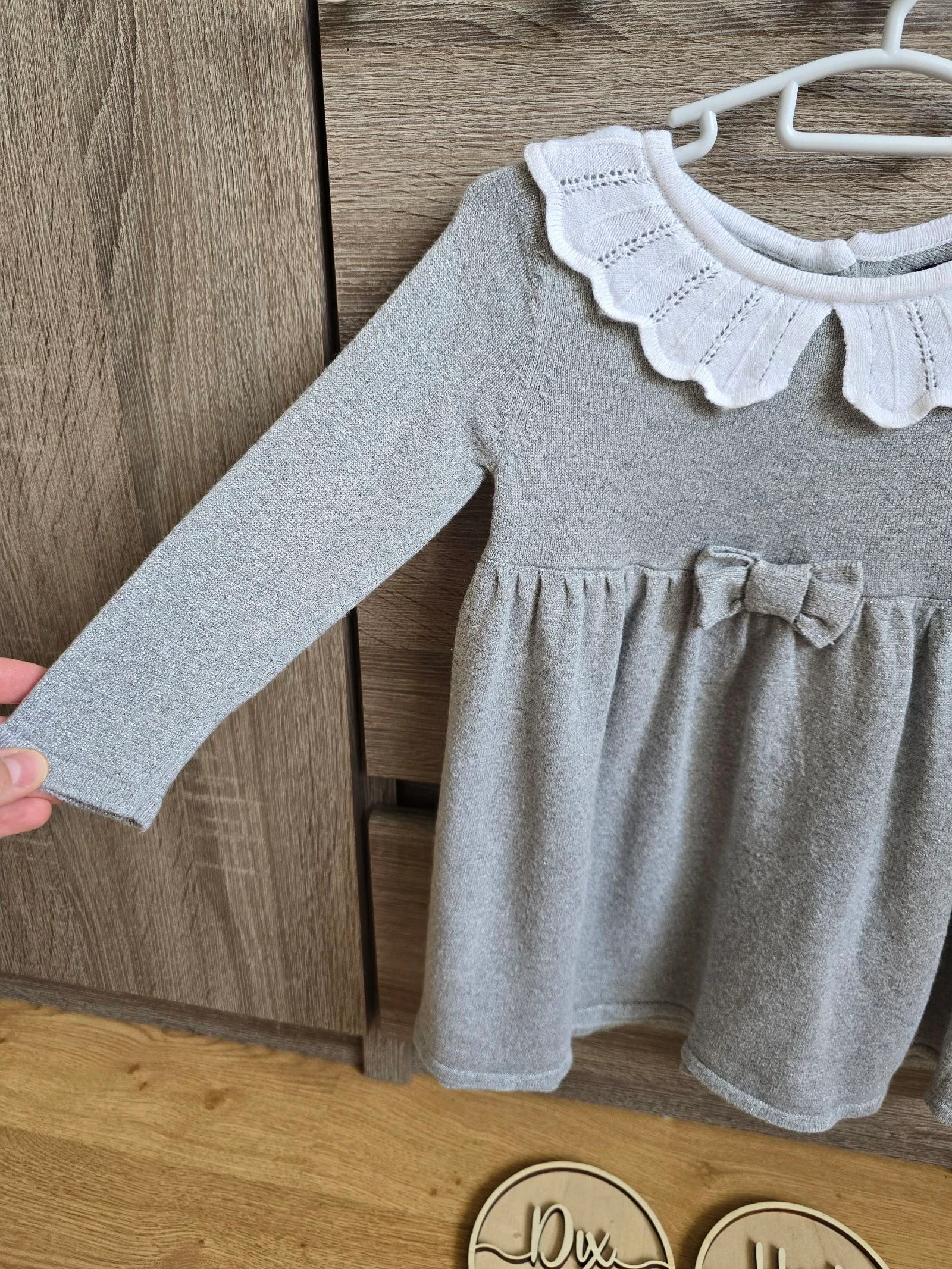 Roupa Bebê Feminina - Vestido cinza - Sergent Major - 18 meses 80 cm – photo 2
